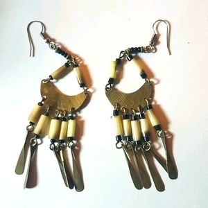 Bamboo earrings